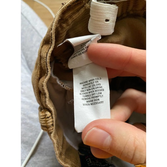 Vintage The Children's Place Brown Corduroy Flare Pants - Picture 9 of 9